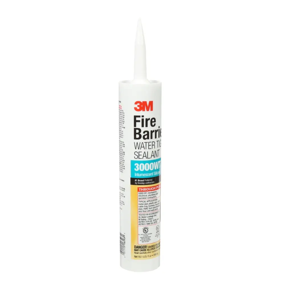 High-performance intumescent silicone 3M fire barrier watertight 3000 WT