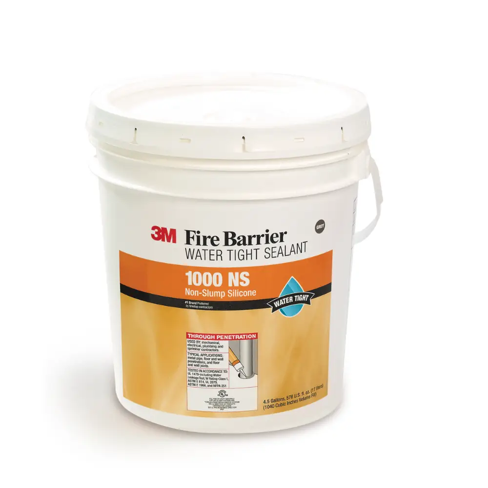 Ready to use silicone sealants 3M fire barrier water tight 1000 NS